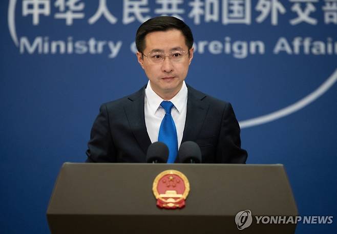 린젠 중국 외교부 대변인 [EPA 연합뉴스]