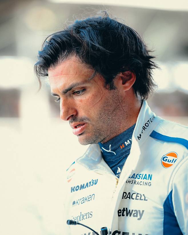 카를로스 사인츠 주니어. /사진=윌리엄스팀