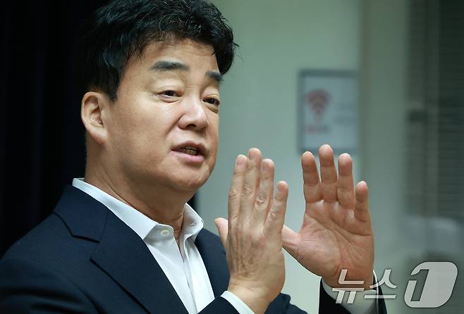 백종원 더본코리아 대표./뉴스1 ⓒ News1 김진환 기자