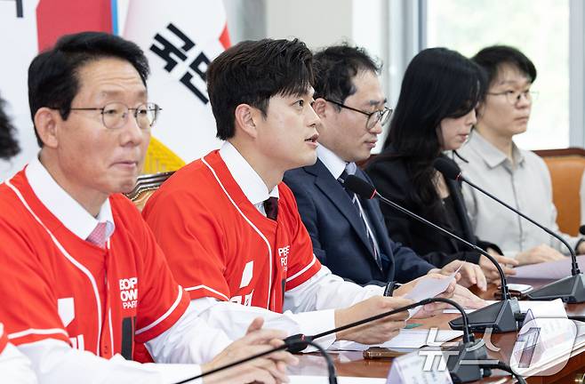 김용태 국민의힘 공동선거대책위원장. 2025.5.14/뉴스1 ⓒ News1 이재명 기자