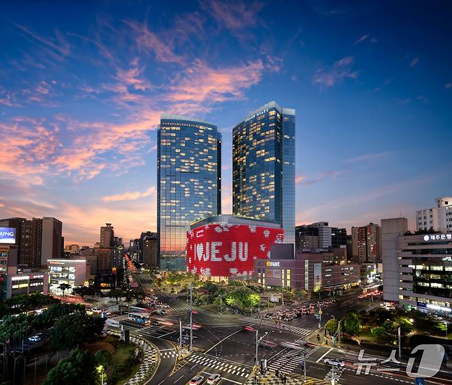 제주 드림타워 전경(롯데관광개발 제공)