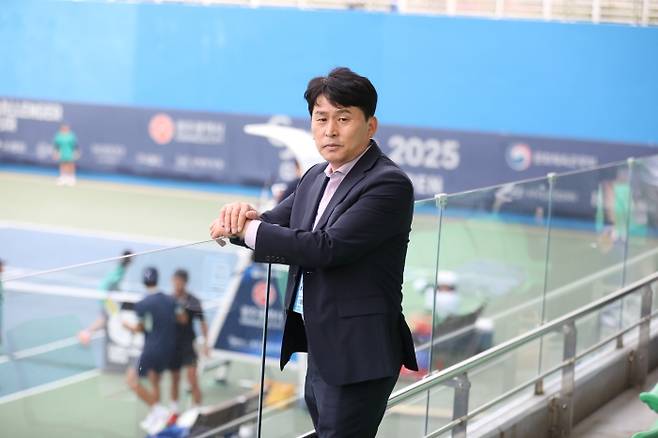 김광희 광주광역시테니스협회 회장. 협회 제공