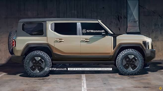 사진 : 기아 타스만 SUV 예상도 (출처=NYMammoth)