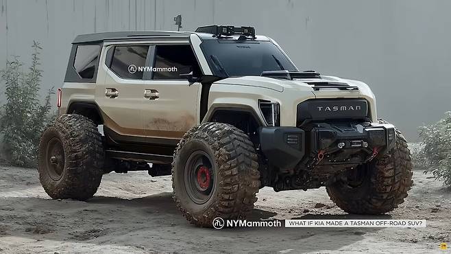 사진 : 기아 타스만 SUV 예상도 (출처=NYMammoth)
