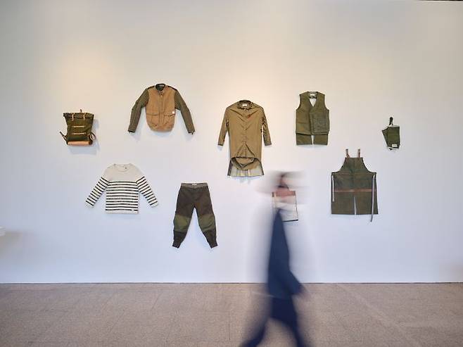 래코드 'RECOLLECTIVE MATERIALS' 전시. ⓒ코오롱FnC