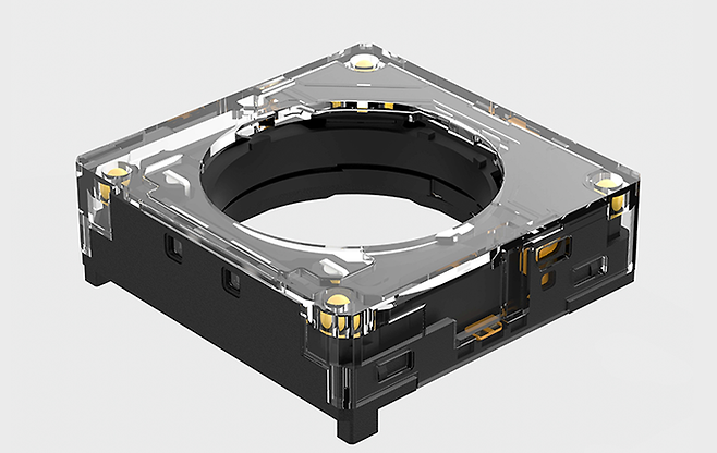 나무가가 내부 부품을 적층 구조로 설계해 두께를 줄인 '하이브리드 OIS'를 개발했다. 〈사진 나무가 제공〉
