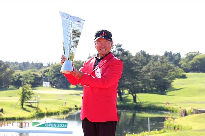 SK텔레콤오픈 디펜딩챔프 최경주. KPGA 제공