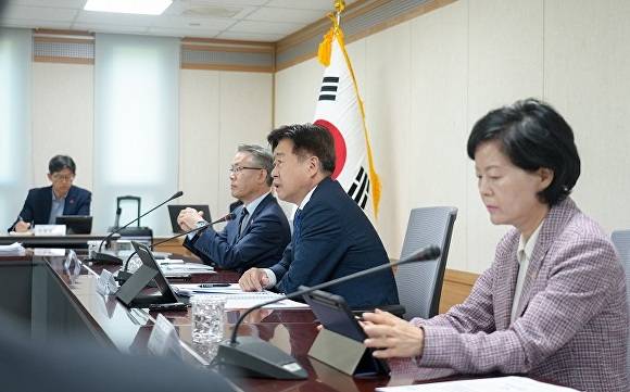 제주국제평화센터에서 열린 주간혁신성장회의 [사진=제주도]