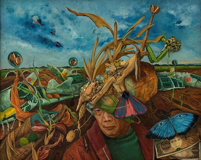 김종남의 ‘나의 풍경’(1980). 작가 내면의 전쟁으로 인한 트라우마와 불안, 공포가 녹아 있는 듯한 작품이다. /국립현대미술관 제공