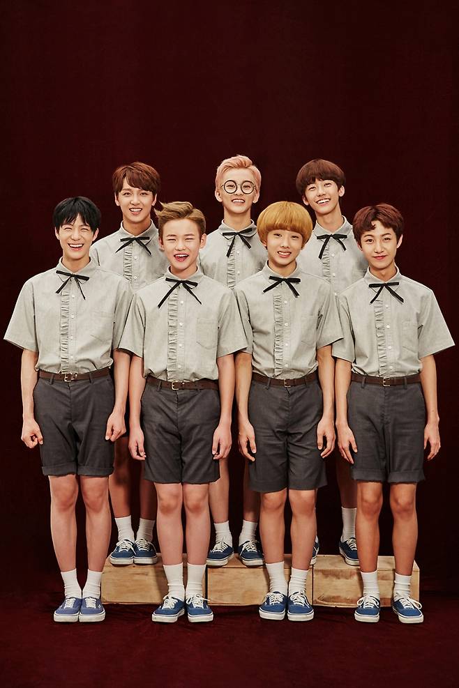 A teaser image for boy band NCT Dream's debut single "Chewing Gum" (2016) [SM ENTERTAINMENT]