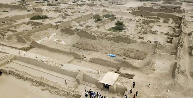 페루 찬찬유적지. [사진 = 영국 BBC방송 캡처]