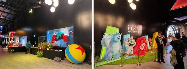 문도 픽사: 픽사, 상상의 세계로 전시 / 사진=홍지연 여행+ 기자