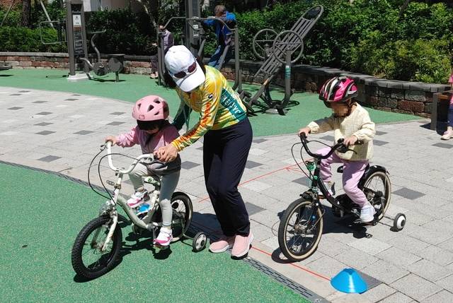 찾아가는 자전거 어린이 안전교실이 진행되고 있다.강북구청 제공
