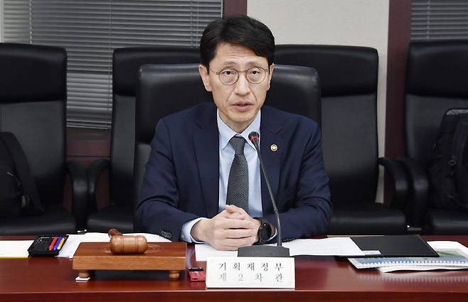 [서울=뉴시스] 김진아 기자 = 김윤상 기획재정부 차관이 발언하고 있다. (사진=기획재정부 제공) 2025.03.25. photo@newsis.com *재판매 및 DB 금지