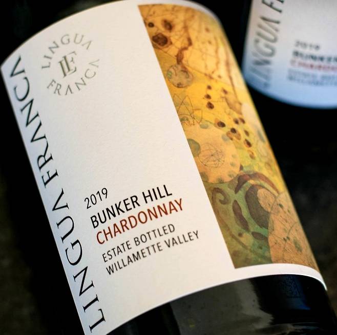 링구아 프랑카 벙커힐 샤르도네. 인스타그램