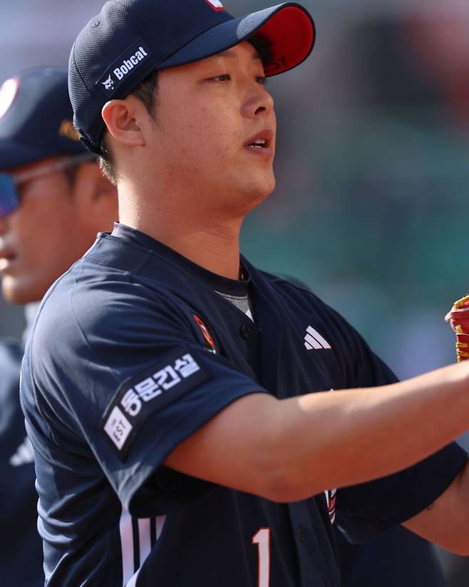 두산 베어스 불펜 투수 박치국. /사진=두산 베어스 제공