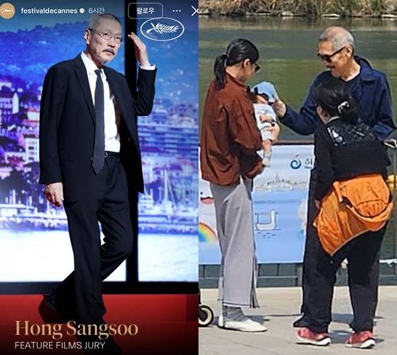 /사진=칸영화제 공식 인스타그램, 온라인 커뮤니티 캡처