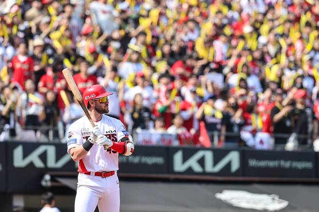 KIA 타이거즈 외국인 타자 패트릭 위즈덤. /사진=KIA 타이거즈 제공