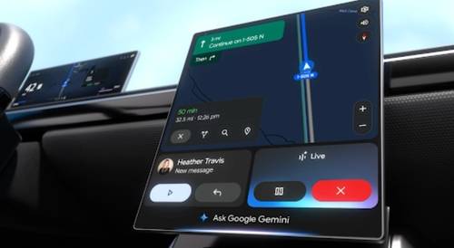 차량에 탑재된 제미나이 [구글 제공]
