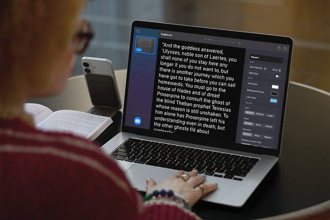 손쉬운 사용 기능 [애플 제공]