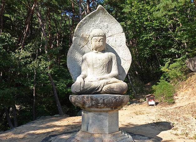 열암곡 석불좌상. /경주시 제공