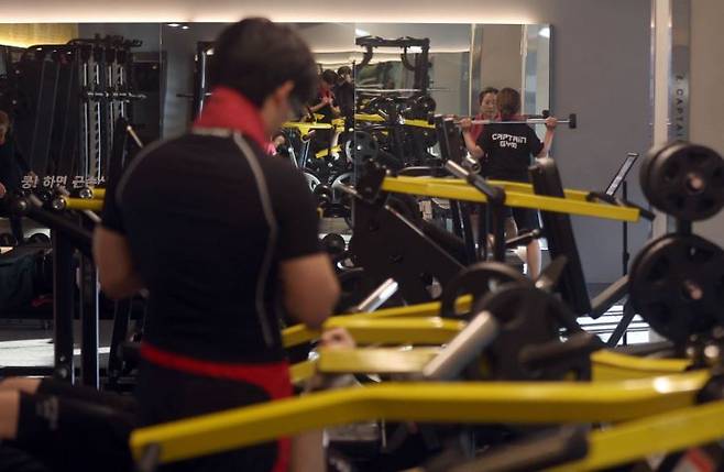 헬스장. 연합뉴스