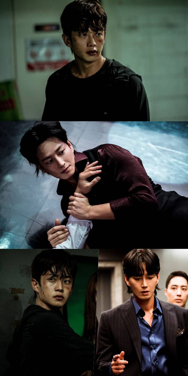 드라마 ‘샤크 : 더 스톰’ 김민석, 이현욱 (제공: 티빙)