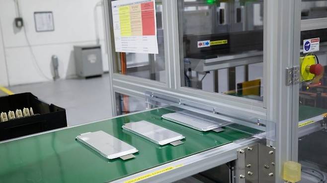 포드의 LMR 셀 생산 공정 모습. ⓒ포드