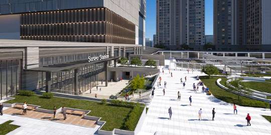 서울 수서역 환승센터 조감도 [서울시 제공]