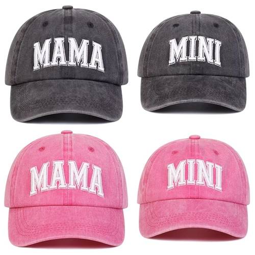마마·미니 커플 야구 모자