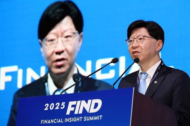 김소영 금융위원회 부위원장이 축사를 하고 있다. 사진=서동일 기자