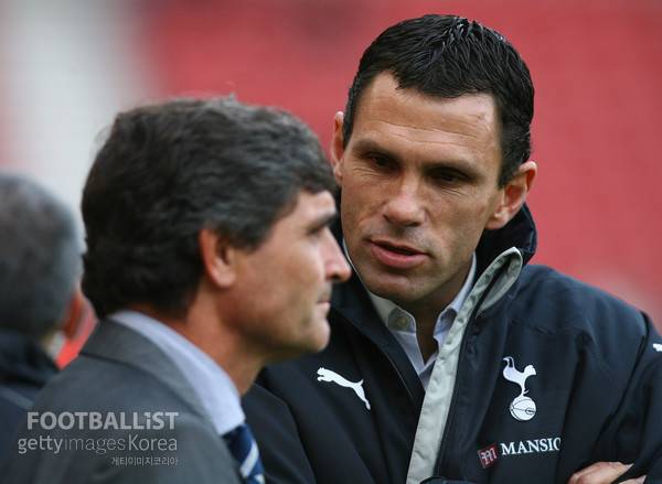 거스 포옛 당시 토트넘홋스퍼 수석코치(오른쪽). 게티이미지코리아