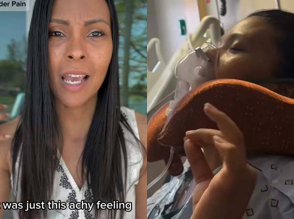 미국의 한 30대 여성이 비흡연자임에도 폐암 4기를 진단받았다고 밝히며, 증상을 공유했다./사진=레이나 새비지 인스타그램 캡처