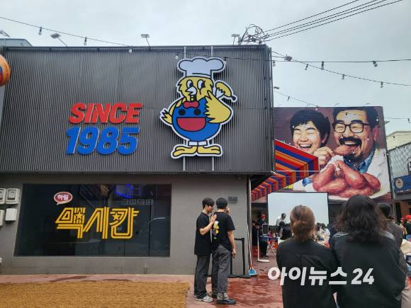 15일 서울 성동구 성수동 '장하다 하림 맥시칸' 팝업스토어 현장. [사진=정승필 기자]