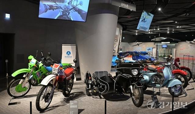 다양한 오토바이의 모습. 홍기웅기자