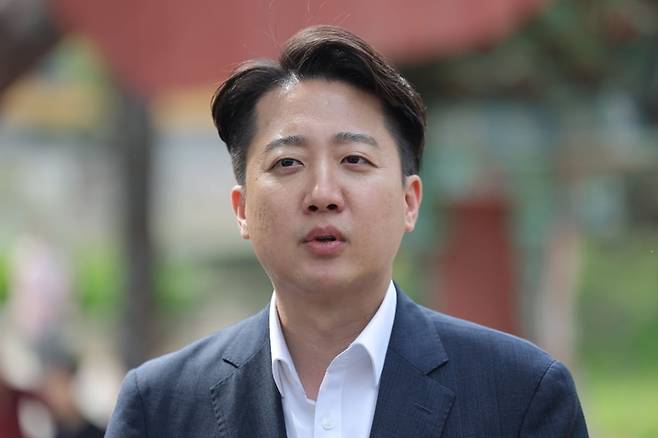 이준석 개혁신당 대통령 후보의 비호감도가 주요 대선 주자 가운데 가장 높은 것으로 나타났다. [사진출처 = 연합뉴스]