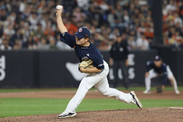 두산 베어스 김택연./두산 베어스