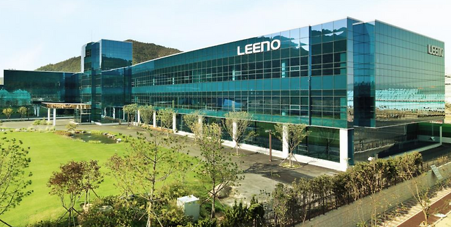 부산 강서구 미음산단에 위치한 리노공업 본사 전경. [리노공업 제공]