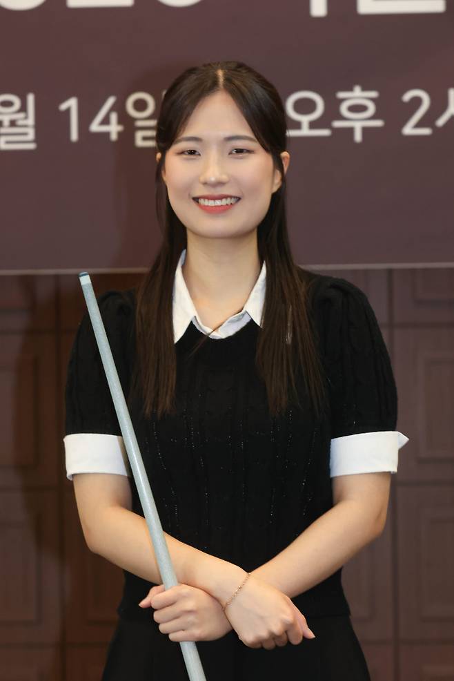 다음 시즌 여자부 돌풍을 예고한 박정현. PBA