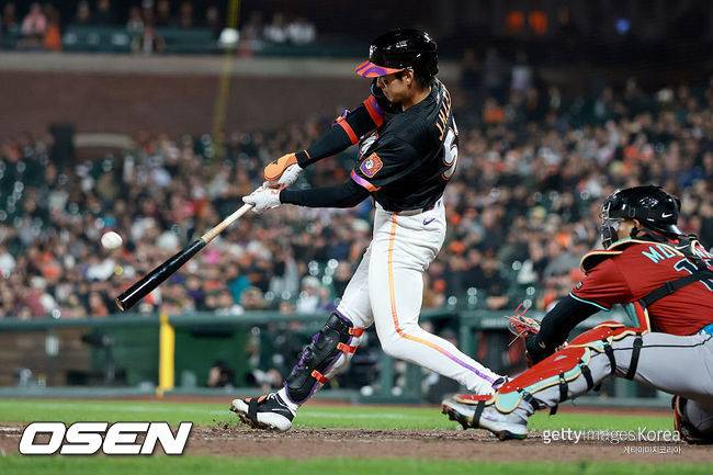 [사진] 샌프란시스코 자이언츠 이정후. ⓒGettyimages(무단전재 및 재배포 금지)