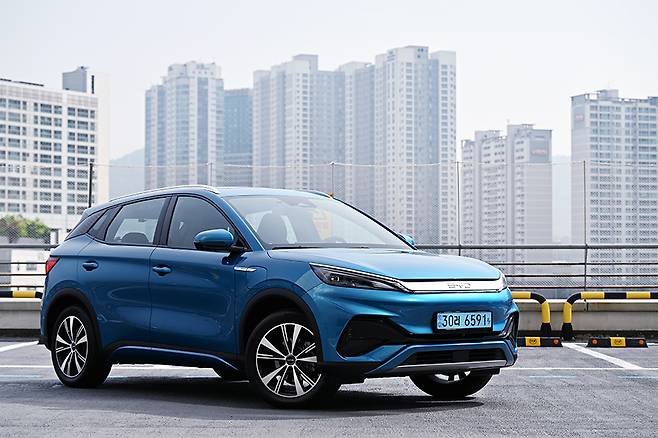 BYD 아토 3 플러스. 사진: 김학수 기자