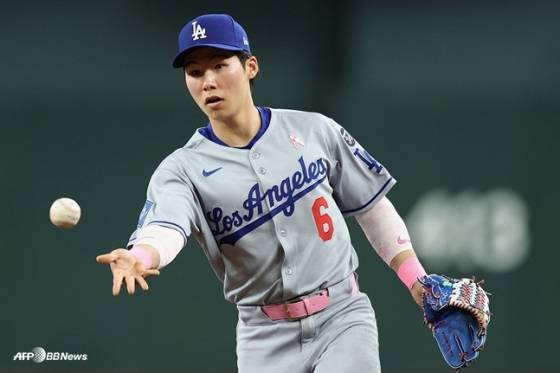 수비하는 김혜성. /AFPBBNews=뉴스1