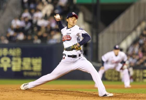 두산 베어스 투수 홍민규. /사진=두산 베어스 제공