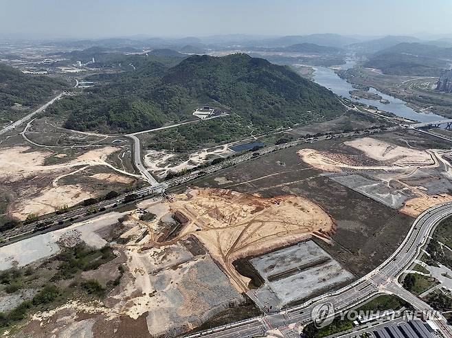국회세종의사당 건립 예정 부지 [연합뉴스 자료사진]