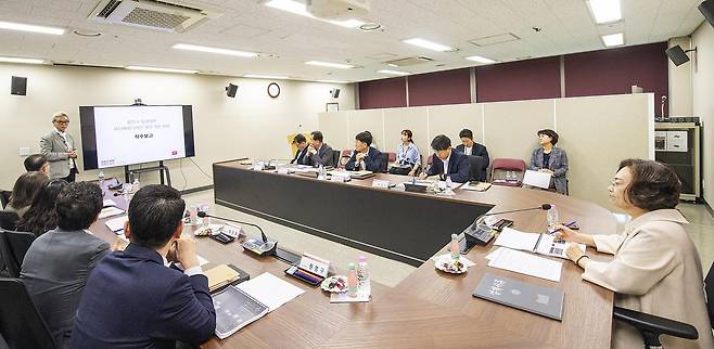 13일 열린 용산구 통합청사 환경개선 사업 착수보고회 [용산구 제공. 재판매 및 DB 금지]