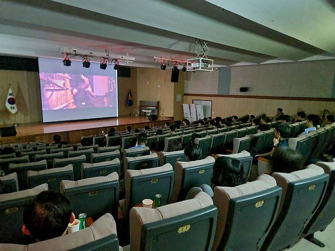 경기북부경찰, 영화 '하얼빈' 상영 행사 [독자 제공. 재판매 및 DB 금지]