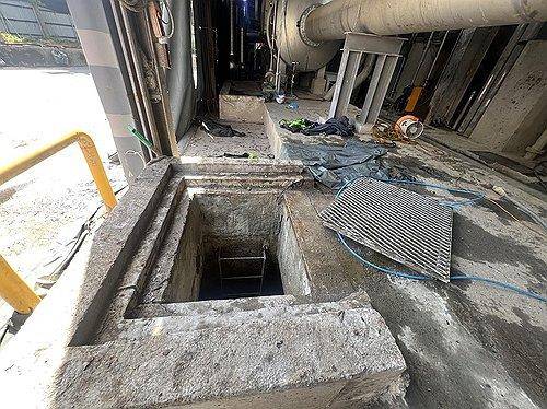 당시 사고가 난 맨홀 [전북자치도소방본부 제공. 재판매 및 DB 금지]