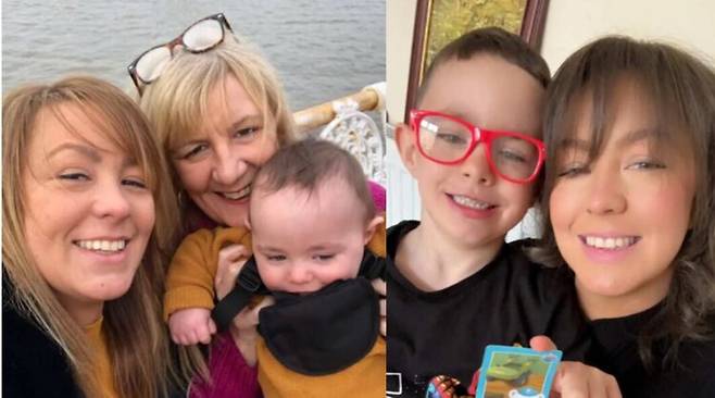 한 여성이 2016년 다리에 피부암 진단을 받고 제거 후 완치 판정을 받았지만, 이후 다시 생겨난 암 덩어리가 지방종으로 방치되다 현재 시한부 삶을 살고 있다는 사연이 전해졌졌다. 사연 속 여성의 가족 [사진=SNS]