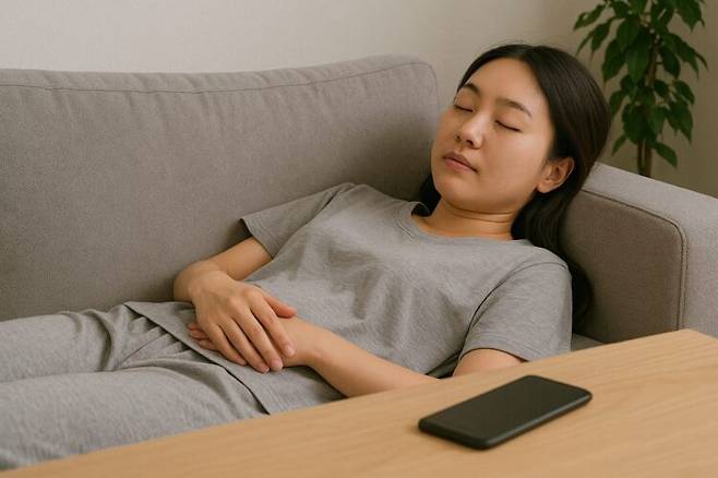 뇌도 쉬지 않으면 탈진하거나 만성 스트레스 상태에 빠질 수 있다. [사진=AI 이용해 생성]