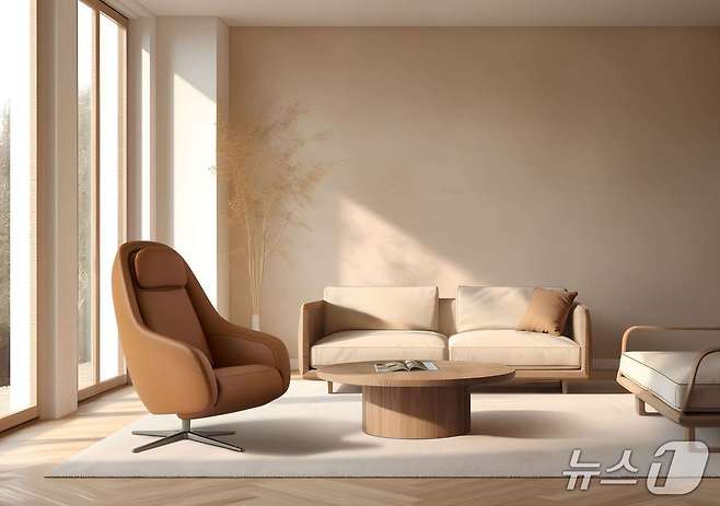 코웨이의 비렉스(BEREX) 트리플체어 인테리어 컷.(코웨이 제공)